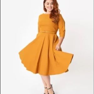 Unique Vintage swing dress